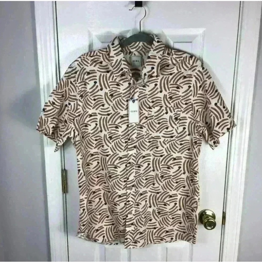 ROWN Mens Button Down Shirt Size Medium